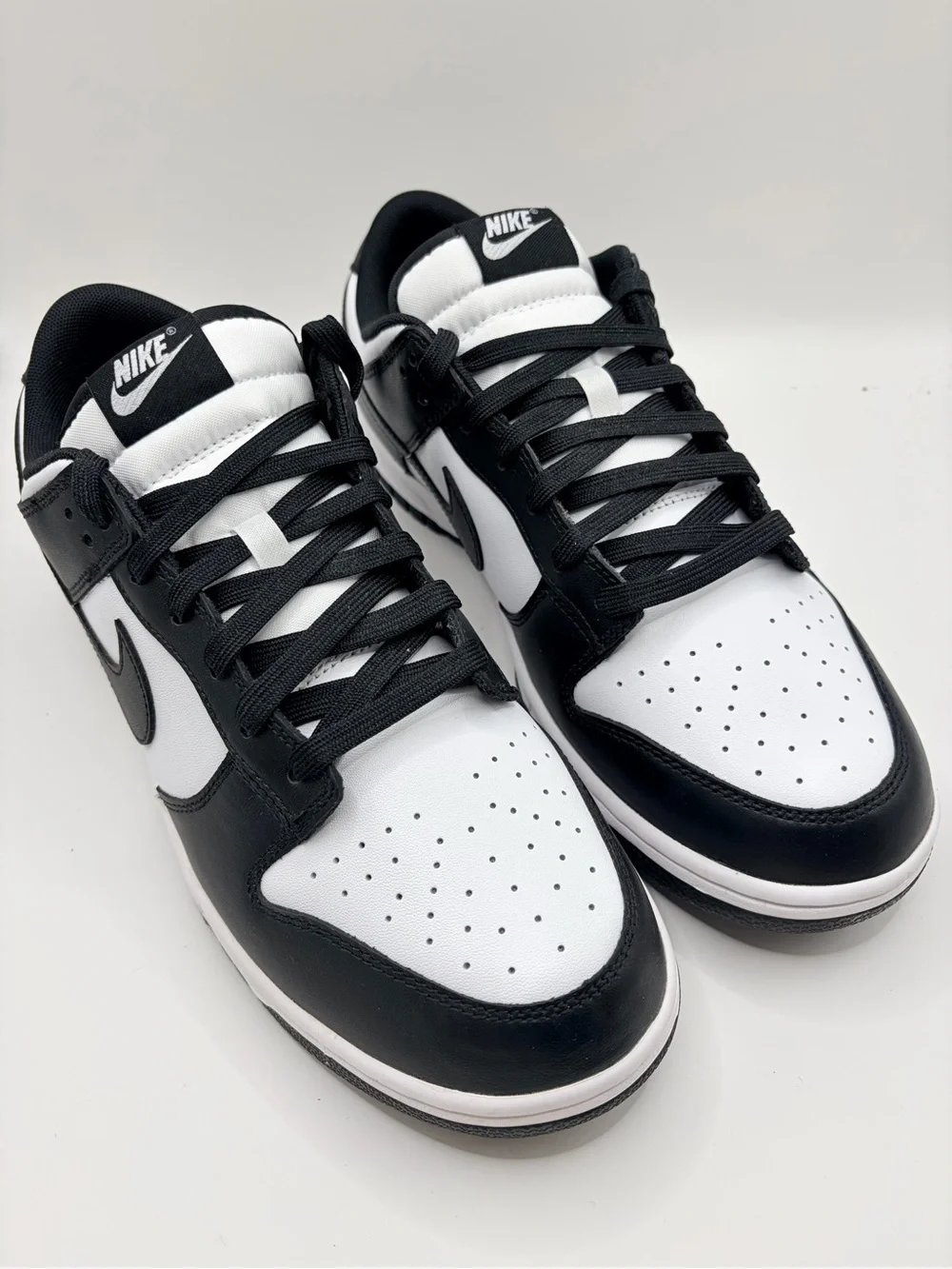 Nike Panda Dunks Black & White Low-Top Sneakers 11.5M no box